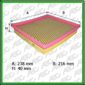 Filtro de AIRE - CHRYSLER