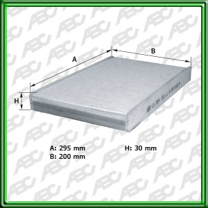 Filtro de FILTRO PARA CABINA - CHEVROLET - GENERAL MOTORS