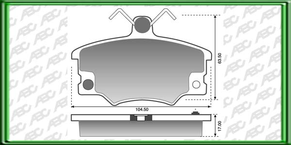 PASTILLAS DE FRENO ALFA ROMEO 145 A?o: 92? Posicion: DELANTERO Caliper: LUCAS GIRLING // ALFA ROMEO 146 A?o: 92? Posicion: DELANTERO Caliper: LUCAS GIRLING // ALFA ROMEO 155 A?o: 92? Posicion: DELANTERO Caliper: LUCAS GIRLING // FIAT REGATTA 100 A?  o: 88