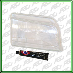 LENTE REPOSICION RENAULT CLIO Fase I (importado)  DERECHO - Para Optica 759. Caja x 7 unid.