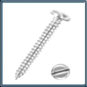 TORNILLO ATERRAJADOR ZINCADO. DIAMETRO 4.2MM LARGO 16MM. CAJA POR 100 UNID.