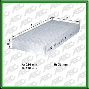 Filtro de FILTRO PARA CABINA - RENAULT