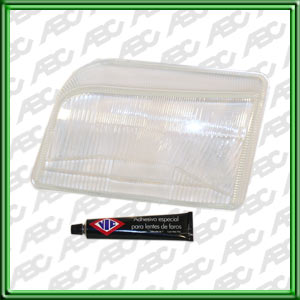 LENTE REPOSICION RENAULT CLIO Fase I (importado)  IZQUIERDO - Para Optica 759. Caja x 7 unid.