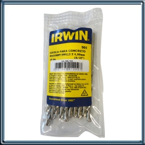 BROCA PUNTA DE METAL DURO  PARA MAMPOSTERIA DE 4MM X 0.75MM