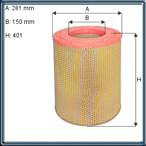 Filtro de AIRE - DIMEX