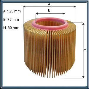 FILTRO DE AIRE PARA MOTOS BMW (UE1)Ã