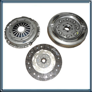 KIT DE EMBRAGUE VOLKSWAGEN VENTO MOTOR 2.0 TDI CON VOLANTE BIMAZA INCLUYE VOLANTE-PLACA Y DISCO SIN CRAPODINA  AÃO 2005 EN ADELANTE// AUDI A3 MOTOR 2.0 TDI