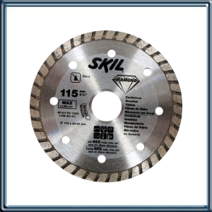 ACCESORIOS PARA HERRAMIENTAS ELECTRICAS Y A BATERIA DISCOS DIAMANTADOS TURBO 115MM