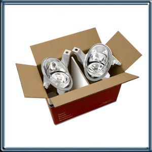 FAROS LINEA AUTO  PEUGEOT : JUEGO FAROS AUXILIARES ANTINIEBLAS PEUGEOT 206 (04 / ... ). PATA LARGA PARA PARAGOLPES SPORT (BOCA ANCHA). CAJA POR 4 UNID.