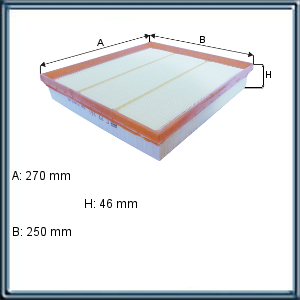FILTRO DE AIRE FORD (UE1)