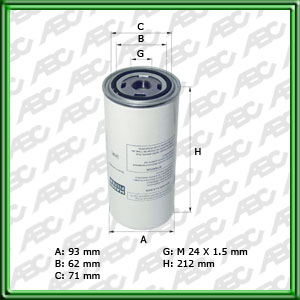 Filtro SEPARADOR AIRE - ACEITE - ATLAS COPCO - CETEC