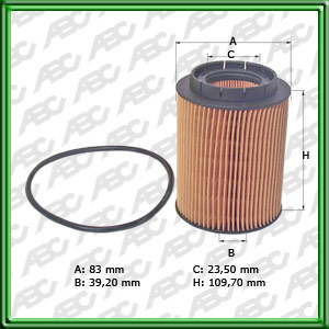 Filtro de ACEITE - AUDI