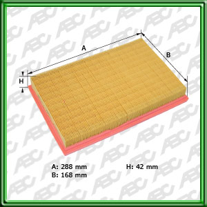 Filtro de AIRE - SEAT - VW (VOLKSWAGEN)