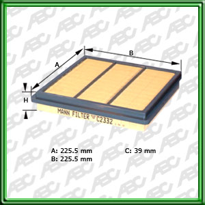Filtro de AIRE - MITSUBISHI