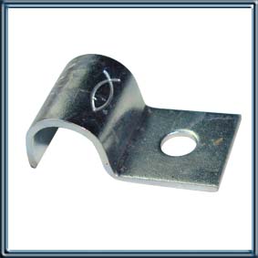 ABRAZADERAS METALICA CRM P/CA?O ? 3/4 CONTENIDO POR CAJA 25UN.